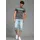 Bruno Banani Jeansbermudas BRUNO BANANI "Hutch-Bermuda", Herren, Gr. 40, Länge 32, blau (light blau), Denim/Jeans, Obermaterial: 98% Baumwolle, 2% Elasthan, unifarben, straight fit kniebedeckend, Jeans, Straight-Fit, normale Leibhöhe, aus elastischem Denim-Material