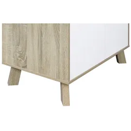 Möbilia Kommode »Delea«, weiß