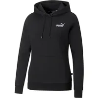 Puma Essentials+ Metallic Embroidery Fleece Hoodie Damen black M