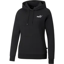 Puma Essentials+ Metallic Embroidery Fleece Hoodie Damen black M