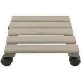 Esschert Design Pflanzentrolley 30 x 30 x 8 cm