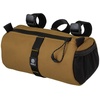 Lenkertasche Roll Bag, 1,5L Fahrradtasche Lenker Vorne für Bikepacking, Wasserabweisend, Reflektierend, Einfache Montage, 100% Recyceltes Polyester - Armagnac
