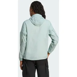 adidas Terrex Xploric Wind Anorak Jacke - Semi Flash Aqua - M
