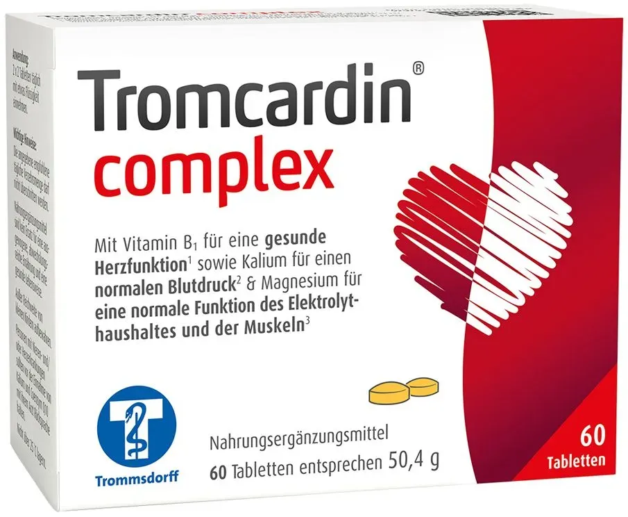 Tromcardin® complex – der Partner für Ihr Herz und Ihre Gesundheit