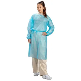 Body Products Medi-Inn PP-Besucherkittel 137 cm x 115 cm blau