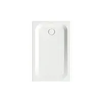 Bette BetteUltra Duschwanne 1670-440T 120x75x3,5cm, Wannenträger, snow