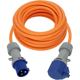 Brennenstuhl 1167650410 Strom Camping-CEE-Verlängerungskabel Blau, Grau, Orange