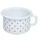 RIESS Country Pünktchen Grau Kaffeeschale Ø10cm 0,4liter