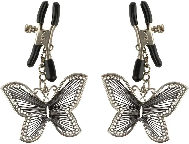 FETISH FANTASY SERIES  Schmetterlings-Nippelklemmen