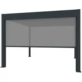 Weide Pavillon-Rollo 1 Stück 3,6 x 2,35 m Anthrazit