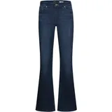 Raffaello Rossi Flared Jeans im 5-Pocket-Design, Dunkelblau, 42