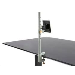 APTO Tisch Monitorhalterung bis 27 Zoll mit Tischklemme, olivgrün