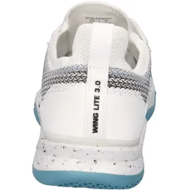 Kempa Hallen-Sport-Schuhe Wing Lite 3.0 W Größe 9 in weiß/aqua/schwarz weiß/aqua/schwarz