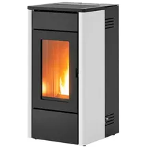 MCZ Pelletofen MCZ May 7 kW Stahl Gusseisen/Abdeckplatte Schwarz