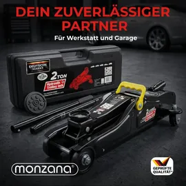 DEUBA Rangierwagenheber Metall 85-330 mm schwarz 2 Tonnen