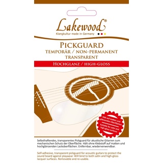 Lakewood Pickguard - Transparent Hochglanz