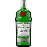 Tanqueray London Dry Gin | aromatischer Gin | 4-fach destilliert auf englischem Boden | 43,1% vol | 1000ml Einzelflasche
