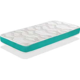 xaluca Babymatratze 60x120 milu vert Höhe 14 cm- Kindermatratze - Perforierter und atmungsaktiver Schaumstoffkern -dormalit
