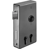 AMF Spezialschloss für Stahlkonstruktionen 140D mit 2 PZ-Lochungen 30/60 mm