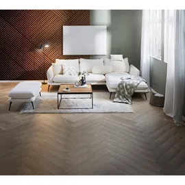 Novel Couchtisch Kufe Metall Eiche 50 x 40 cm