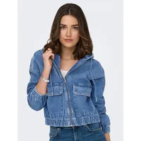 Only Jeansjacke in Medium Blue denim), – Gr.: S