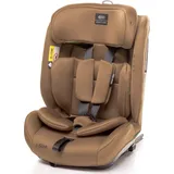 4BABY Kindersitz ISOFIX 9-36kg Go-Fix I-Size, Komfort bis 12 Jahre, Mokka - Braun