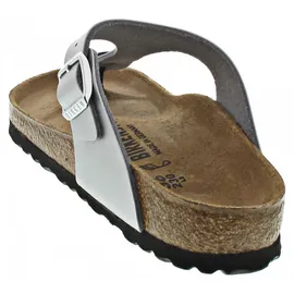 Birkenstock Gizeh Birko-Flor silver 39