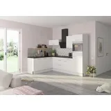 OPTIFIT Winkelküche L-Form 270 cm Weiß