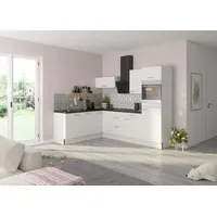 OPTIFIT Winkelküche L-Form 270 cm Weiß