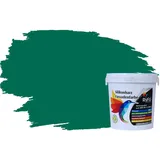 RyFo Colors Fassadenfarbe Silikonharz Fassadenfarbe Smaragdgrün 1l, 1 L ca. 6 m2, Wasserabweisend, diffusionsfähig, schützt vor Schmutz, Algen, Pilzen grün