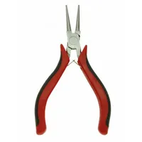 Corvus A600193 - Kids at Work, Rundzange, mini schwarz-rot, 12,5 cm, Werkzeug