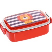Sigikid Lunchbox Löwe TierOnTour, Lunchbox, Rot