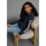 KangaROOS Langarmshirt "Kangaroos Kapuzenshirt mit Ärmeldruck", Mädchen, Gr.