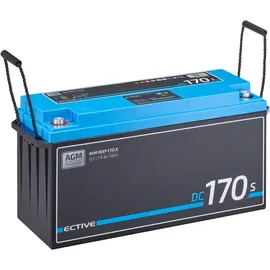 Ective DC 170S AGM Deep Cycle Versorgungsbatterie 12V 170Ah 17 x 24,1 cm