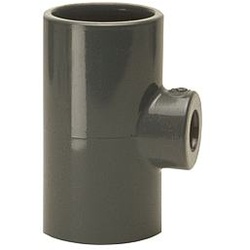 PVC-U Klebefitting T-Stück reduziert 32 x 25 x 32 mm
