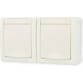 Panasonic Schuko-Steckdose 2-fach Weiß 1 St.