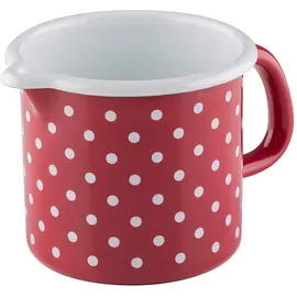 RIESS Schnabeltopf pünktchenrot 9cm 500ml (0037-077)