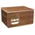 Trixie Natural Living Haus Hilke mit Raufe, Meerschweinchen, Rindenholz, 40 23 32 cm