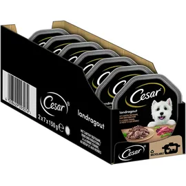Cesar Hundefutter Landküche Pute & Rind 14 x 150 g
