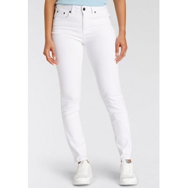 KANGAROOS Slim-fit-Jeans »CROPPED HIGH WAIST SLIM FIT«, NEUE KOLLEKTION, Gr. 36 - N-Gr, light blue used, , 91540750-36 N-Gr