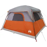 vidaXL Campingzelt 4 Personen Orange