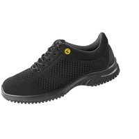 Abeba 36776 UNI6 Niedriger Schuh, O2, FO, SRC, schwarz