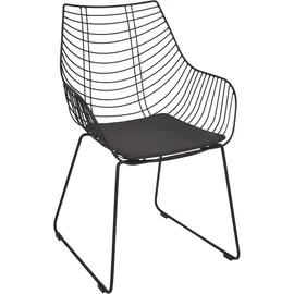 Beliani Metallstuhl 2er Set ANNAPOLIS