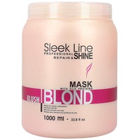 Stapiz SLEEK LINE BLUSH BLOND Maske für blondes und rotes Haar, 1er Pack (1 x 1000 ml)