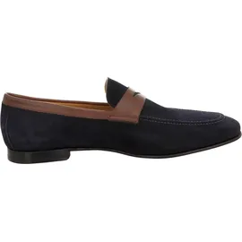 mario fagni Business Slipper Herren, Blau 44 EU