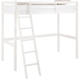 otto home Kinderbett Alpi 90 x 200 cm Kiefer massiv weiß