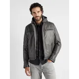 JCC Bikerjacke grau XL