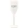 Koziol Glas mit Spruch CHEERS No. 1, bruchsicheres und stoßfestes Sektglas, aus thermoplastischem Material, isoliert 4x besser als Glas, 100 ml, 1 Stück