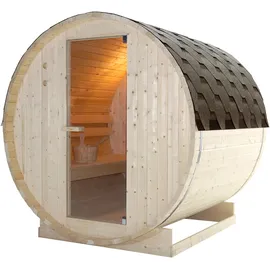 SANOTECHNIK Tromsö L inkl. 6 kW Ofen + int. Steuerung