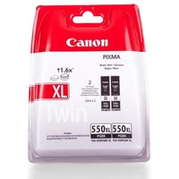 Canon PGI-550XL schwarz 2er Pack